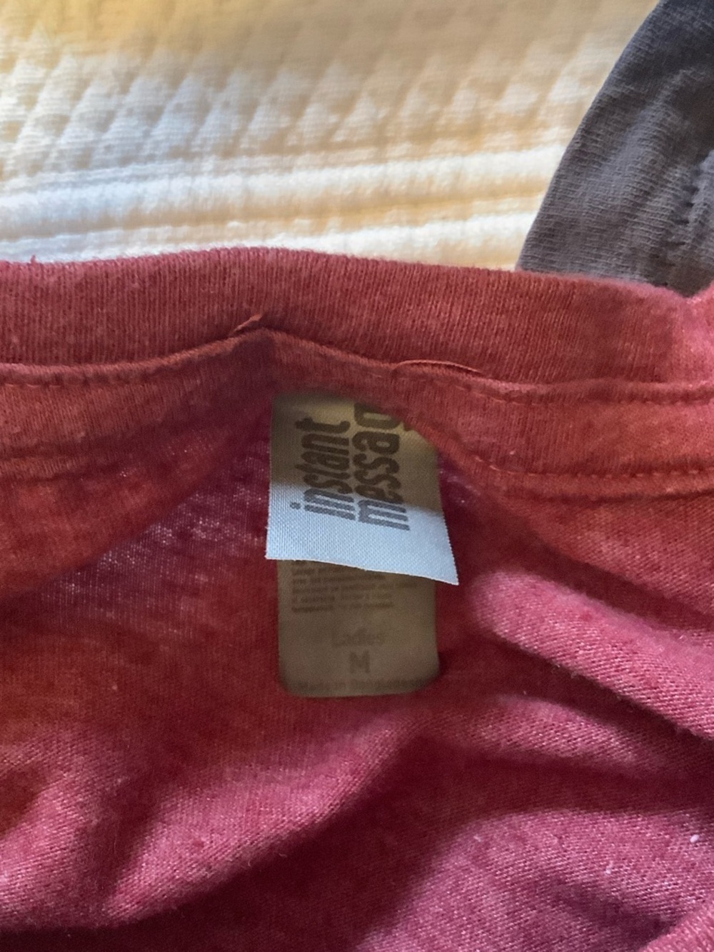 Maroon "This Is My Baking Shirt" Graphic Tee - Picture 4 of 4